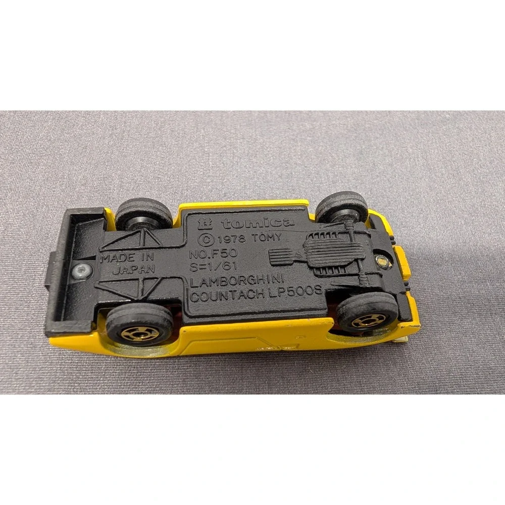 Vintage 1978 Tomica Lamborghini Countach LP500S No F50 1/61 Japan Diecast